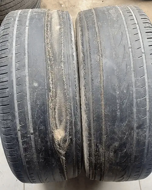 abnormal tire wear